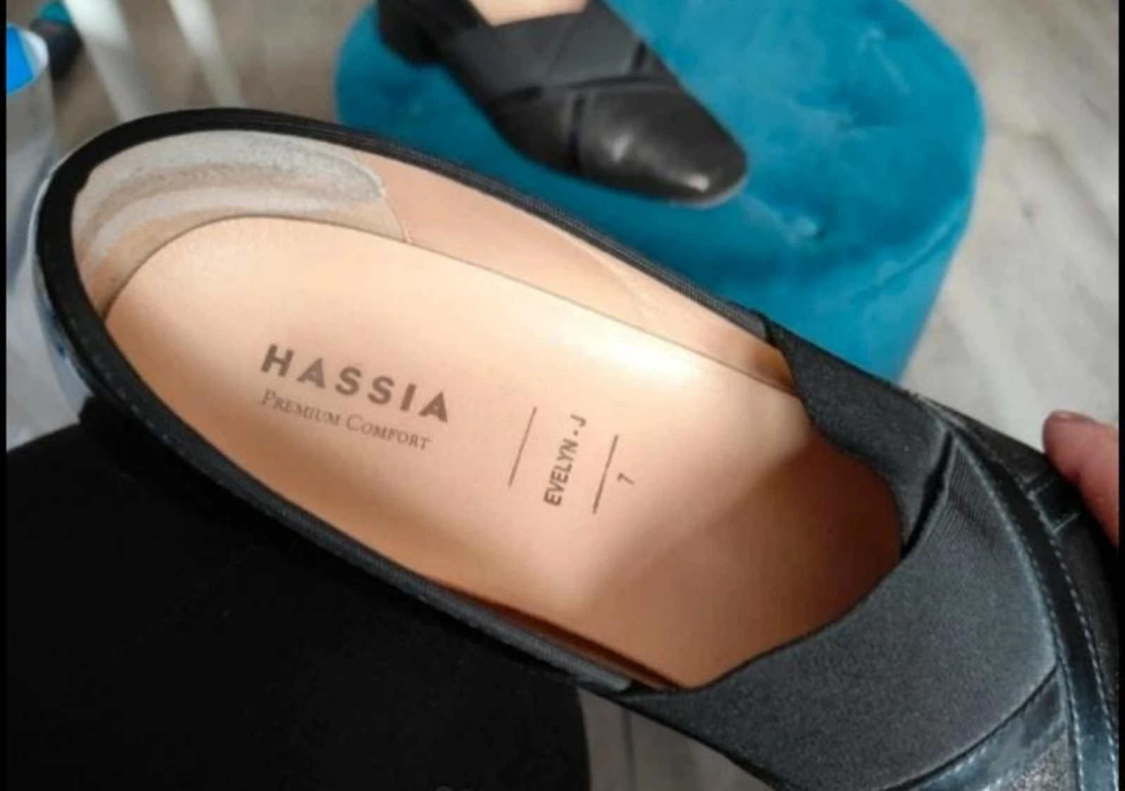 Zwarte pumps Hassia Premium Comfort, maat 40.5 – photo 5
